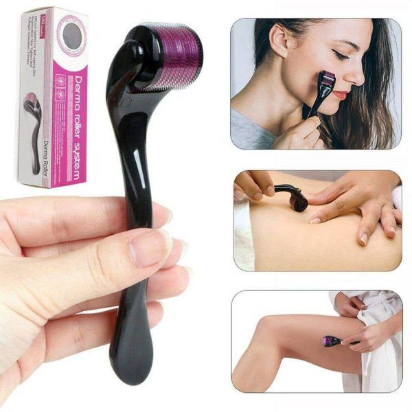 3 Pcs Combo Face Ice Roller | Jade Roller | Facial Massage Derma Roller